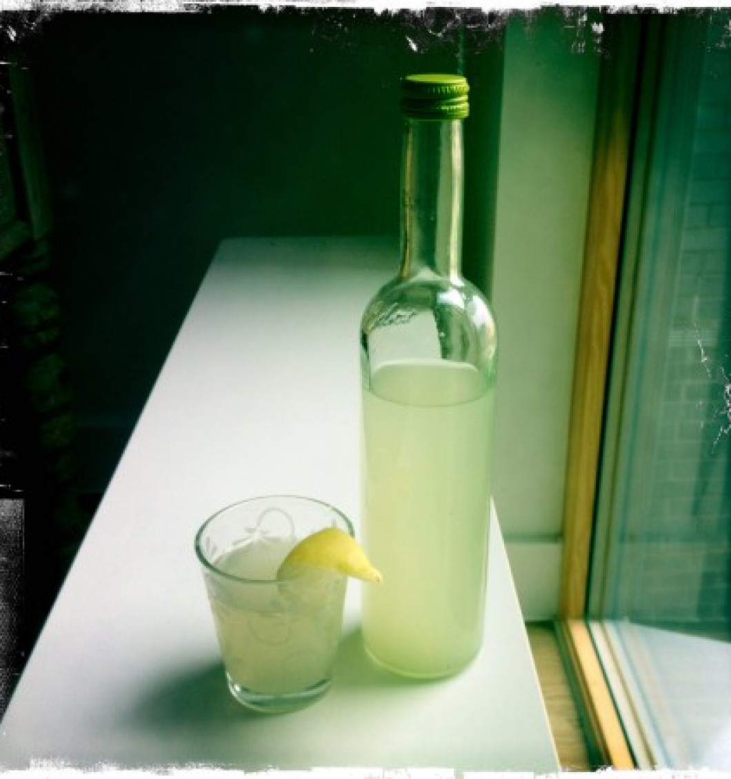 Elderflower and Lime Martini