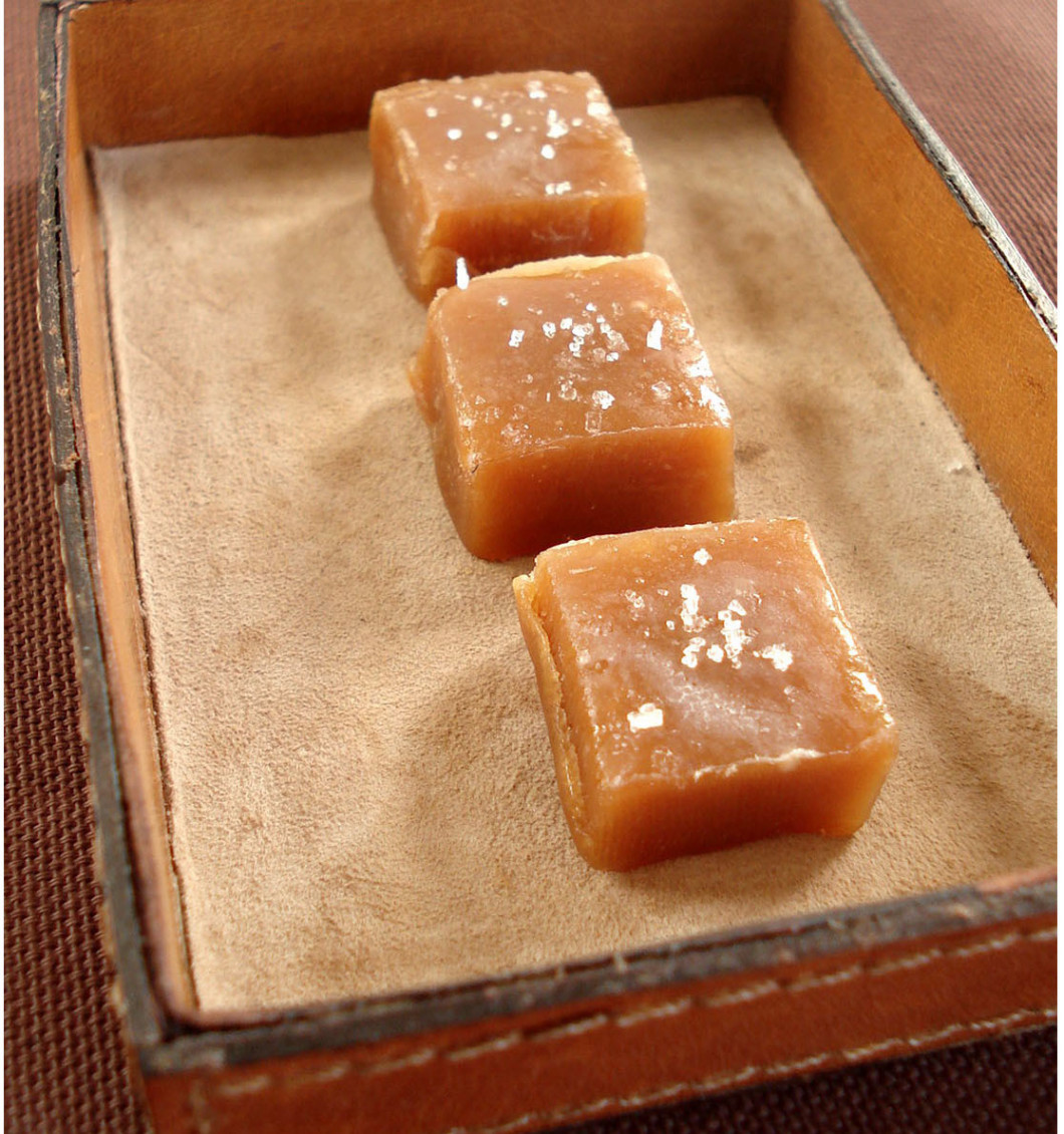 'Dreamy' salted caramels
