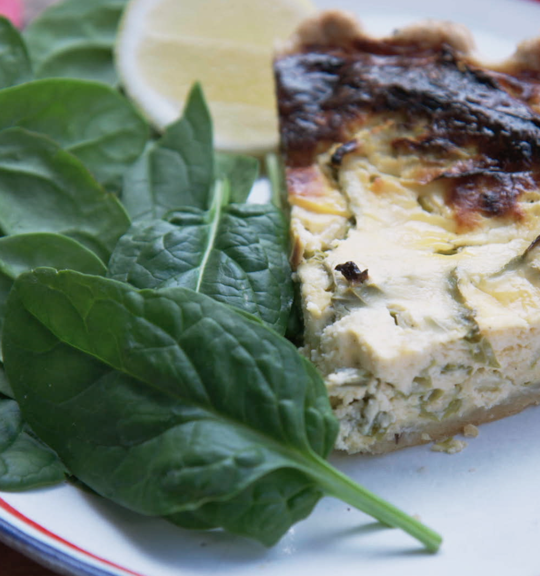 Caraway and Cabbage Quiche (video)